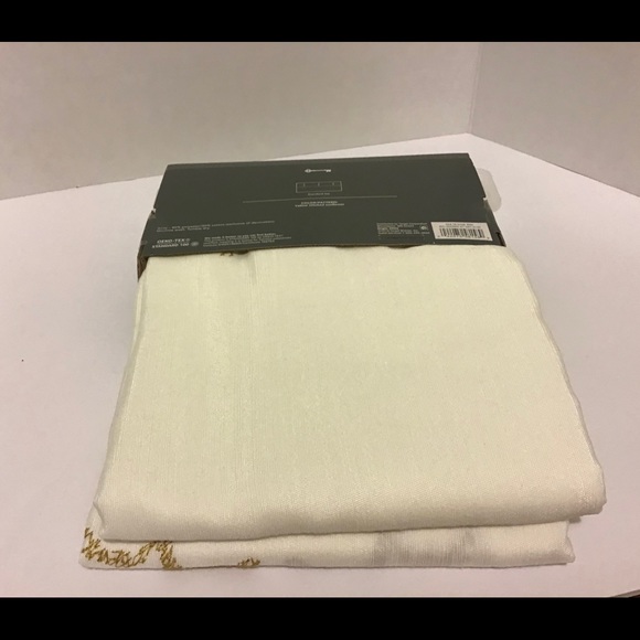 Threshold: Stitched Sunflower Shower Curtain - Picture 6 of 8